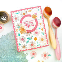 Scattered Blooms - Layering Stencil