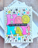 Hooray Palette - Layering Stencil