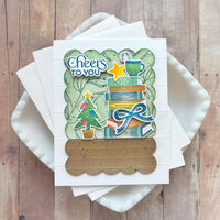 Treat Your Shelf - Holiday - Layering Stencil & Die Combo