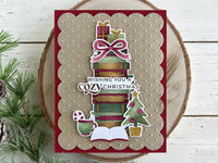 Treat Your Shelf - Holiday - Layering Stencil & Die Combo