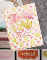 Bitty Bouquets - Bonus Blooms 1 - Layering Stencil