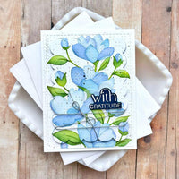 Timeless Blooms - Create-in-Quads Layering Stencil