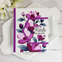 Timeless Blooms - Create-in-Quads Layering Stencil