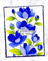 Timeless Blooms - Create-in-Quads Layering Stencil