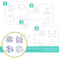 Winter Wonder - Layering Stencil