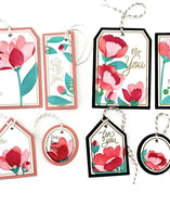 Simple Tags Timeless Blooms - Design Duo Layering Stencil
