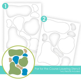 Par for the Course - Layering Stencil