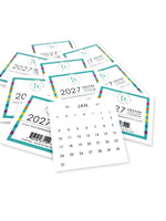 Square Tear-Off Calendars, 2027 (Set of 10)