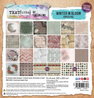 TEXT{ures} Winter in Bloom 8in x 8in Paper Pad