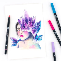 Galaxy - Dual Brush Pen Set