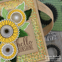 Harvest Texture (10 Sheets) - Gina K. Designs Foil-Mates Remix, 4.25" x 5.5"
