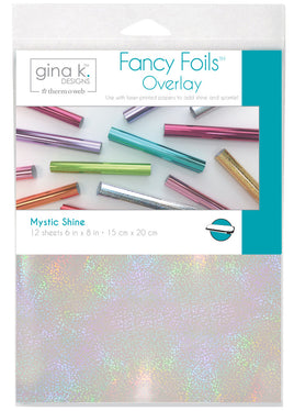 Mystic Shine - Gina K Designs Fancy Foil 6"X8" 12/Pkg