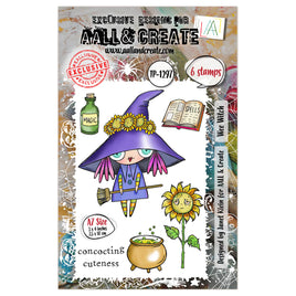 AALL and Create - A7 Stamp Set - Wee Witch