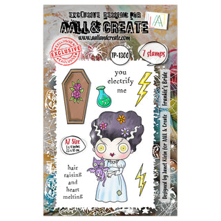 AALL and Create - A7 Stamp Set - Frankie’s Bride
