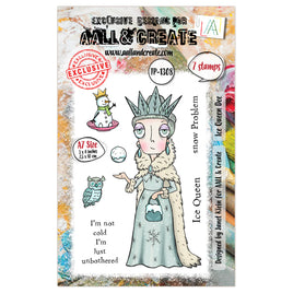 AALL and Create - A7 Stamp Set - Ice Queen Dee