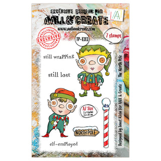 AALL and Create - A7 Stamp Set - The North Pole