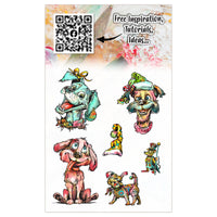 AALL and Create - A6 Stamp Set - Snuggle Spark