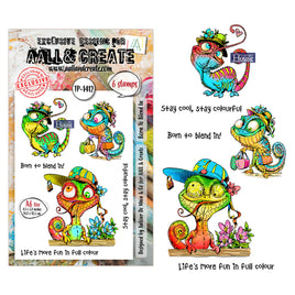 AALL and Create - A6 Stamp Sets - Born To Blend In
