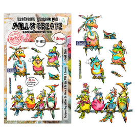AALL and Create - A6 Stamp Sets - Flight Club