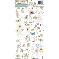 The Quiet Observer 6 x12 Blendable Rub-on Transfer Set