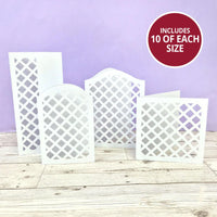 Trellis Card Blanks
