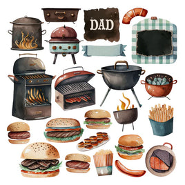 Dad The Man The Myth The Legend BBQ Ephemera