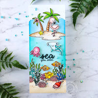 Tropical Scenes Stamps