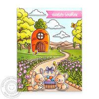 Tulip Path Background Stamps