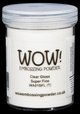 WOW! Embossing Powder - Clear Gloss Super Fine (Large Jar)