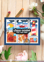 Coastal Greetings Stamp & Die Combo