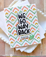 Old Friend Sentiments Stamp & Die Combo