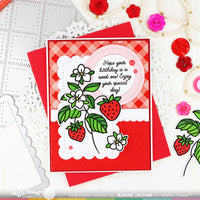 Sweet Plates Sentiments - Clear Stamp