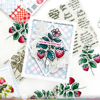 Sweet Strawberry - Clear Stamp