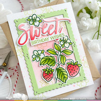 Sweet Strawberry - Coloring Stencil