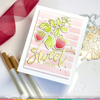 Sweet Strawberry - Hot Foil Plate