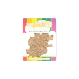 Sweet Strawberry - Hot Foil Plate
