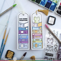 Round Critter Bookmark - Clear Stamp