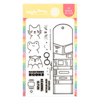 Round Critter Bookmark - Clear Stamp