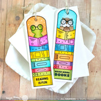 Round Critter Bookmark - Stencil