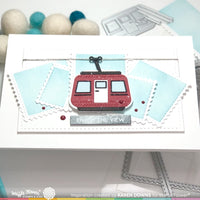 Postage Collage A7 Die