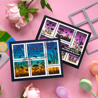 Wild Flower Silhouettes -  Clear Stamp