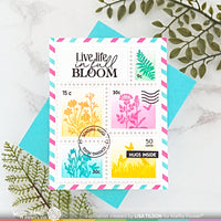 Wild Flower Silhouettes -  Clear Stamp