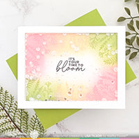 Wild Flower Silhouettes -  Clear Stamp