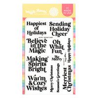 Holiday Cheer - Clear Stamp