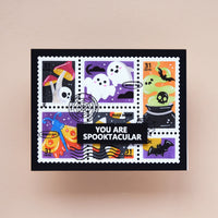 Postage Collage Spooktacular - Stencil