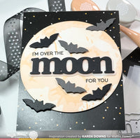 Full Moon - Background Stencil