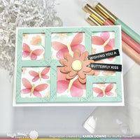 Postage Collage Spring Breeze - Stencil
