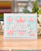 Postage Collage Gifts Stencil