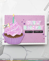 Sweet Cupcake Stencil