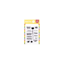 Cupcake Topper Additions -  Clear Stamp